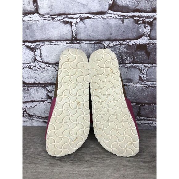 Birkis By Birkenstock Pink Leather Buckle Strap Platform Sandals Women Sz 35EU/5 - Picture 16 of 16